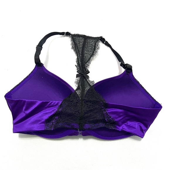 Victoria's Secret Front Close Racerback Push-up Bra - Picture 3 of 4